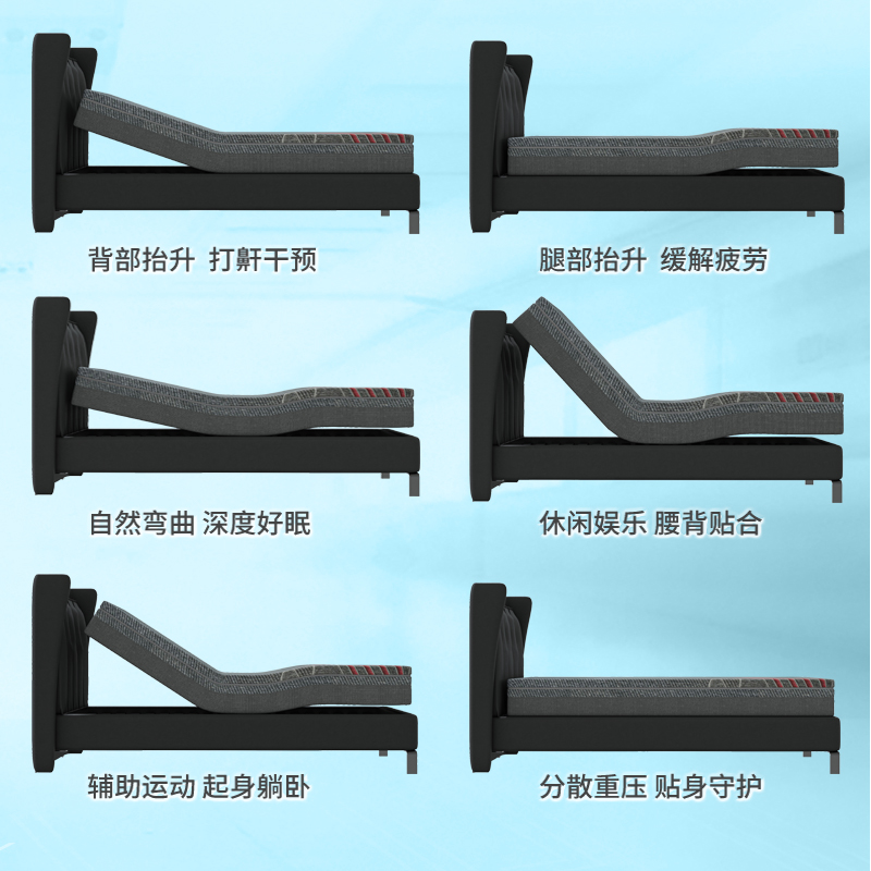 AI康养智能床垫